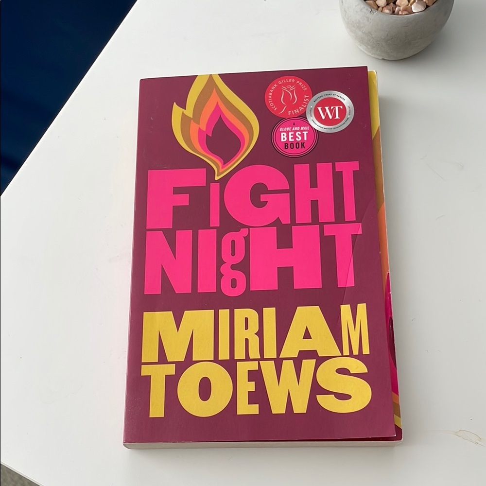 Book - fight night by Miriam Toews